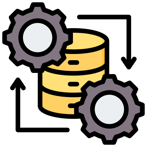 Data processing icon