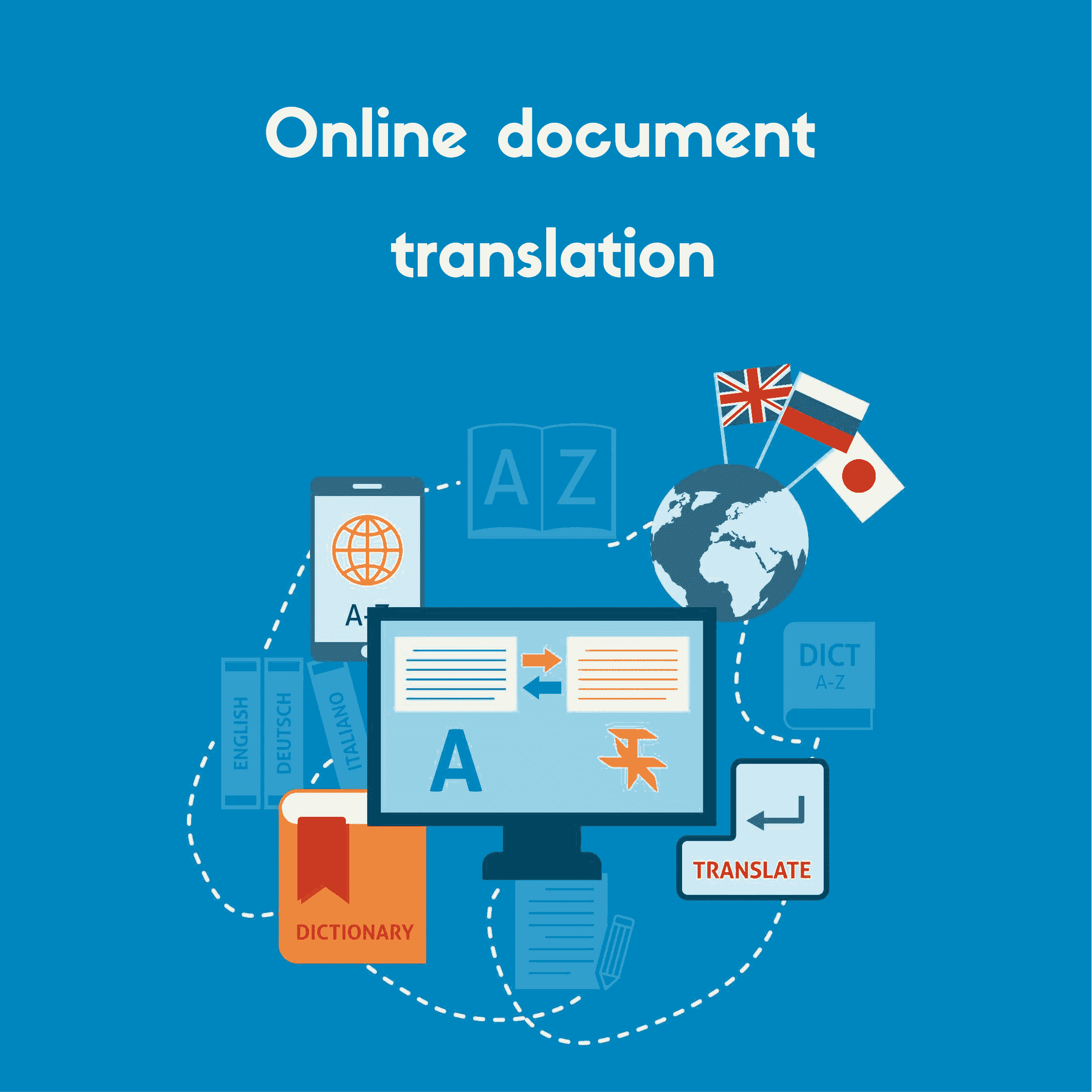 Document translation icon