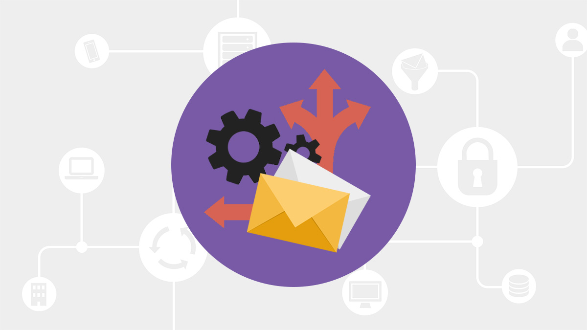 Email routing icon