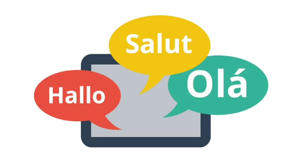 Multilingual support icon