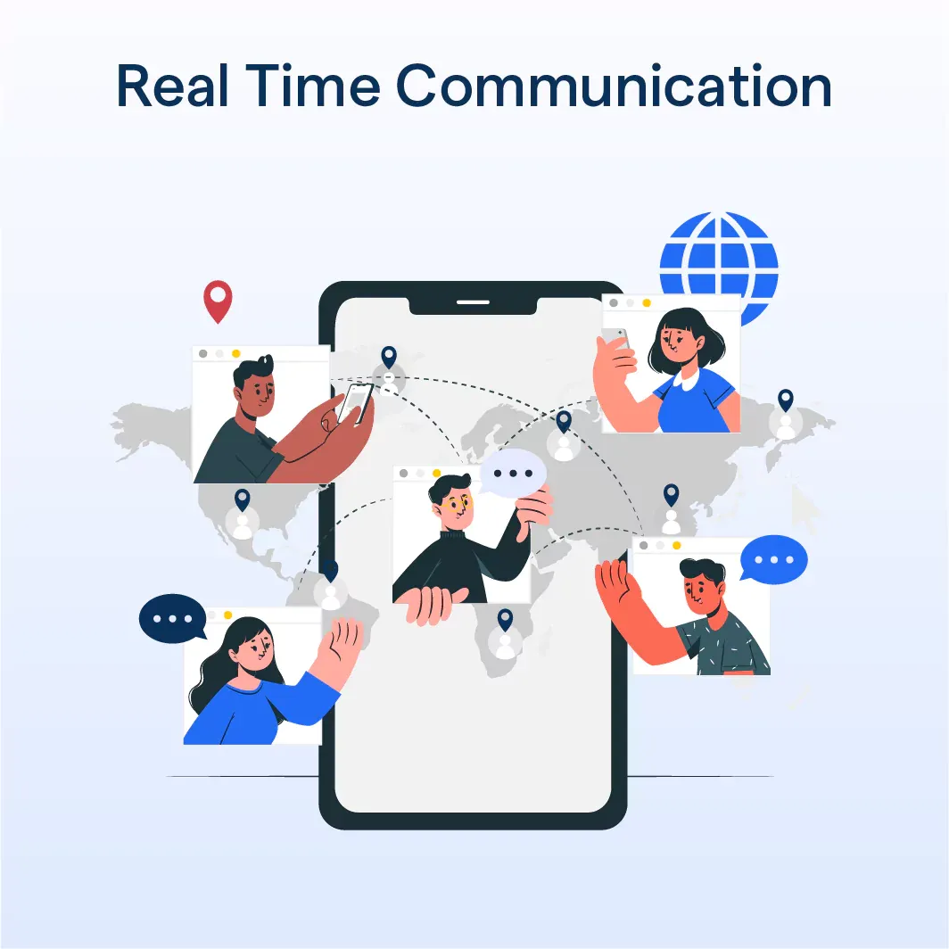 Real-time support icon